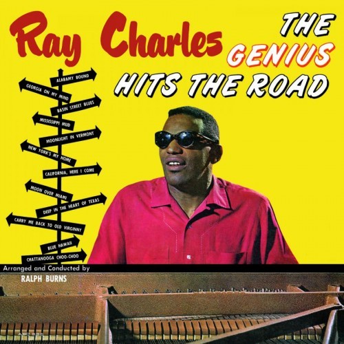 Ray Charles — The Genius Hits the Road cover