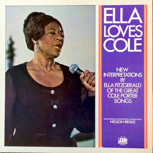 Ella Fitzgerald — Ella Loves Cole cover