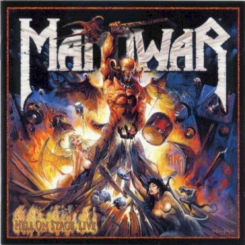 Manowar — Hell on Stage Live cover