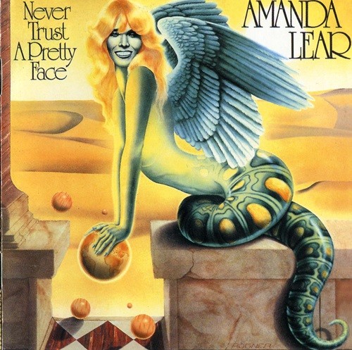 Amanda Lear — Never Trust a Pretty Face cover