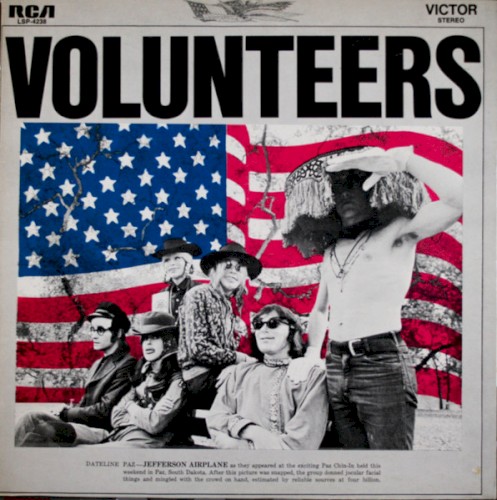 Jefferson Airplane — Volunteers cover