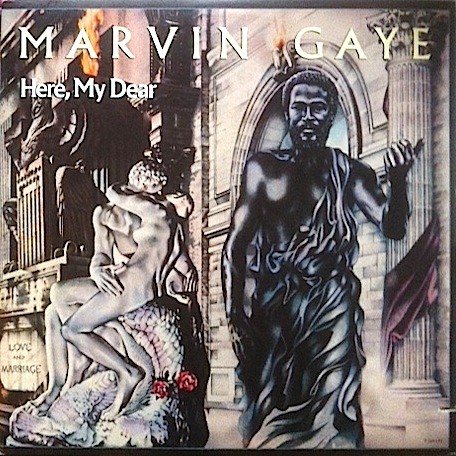 Marvin Gaye — Here, My Dear cover