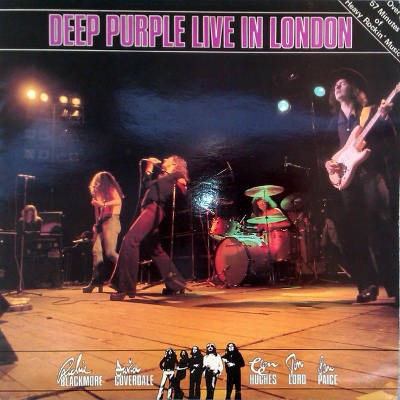 Deep Purple — Live in London cover
