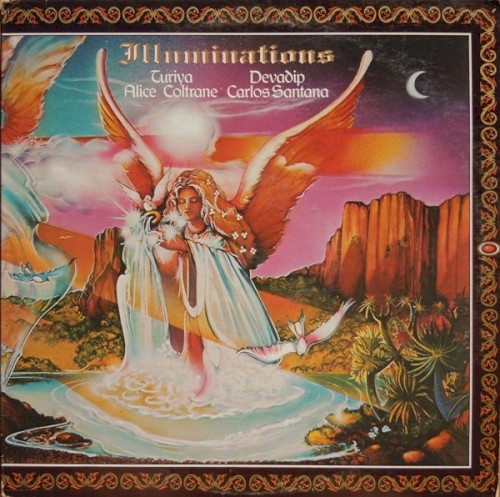 Devadip Carlos Santana & Turiya Alice Coltrane — Illuminations cover