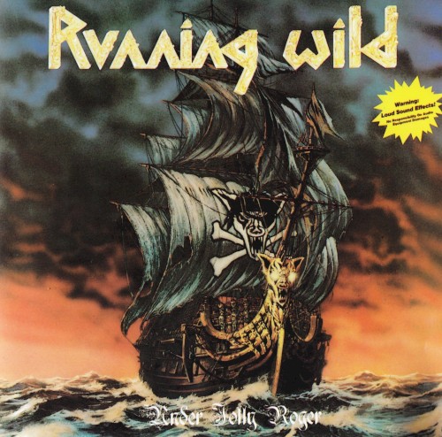 Running Wild — Under Jolly Roger cover