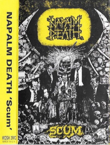 Napalm Death — Scum cover