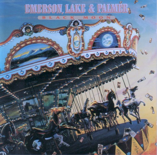 Emerson, Lake & Palmer — Black Moon cover