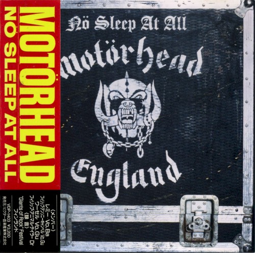 Motörhead — Nö Sleep at All cover