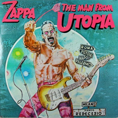 Frank Zappa — The Man From Utopia cover