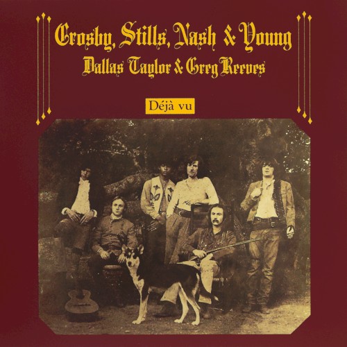 Crosby, Stills, Nash & Young — Déjà vu cover