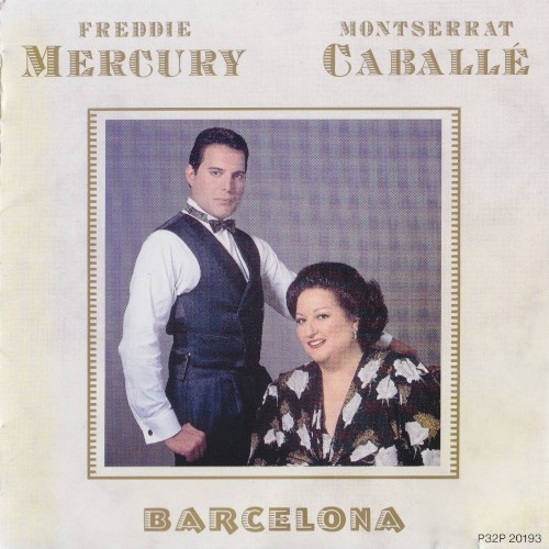 Freddie Mercury & Montserrat Caballé — Barcelona cover