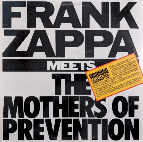 Frank Zappa — Frank Zappa Meets the Mothers of Prevention cover