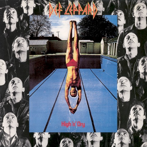 Def Leppard — High ’n’ Dry cover