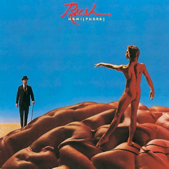 Rush — Hemispheres cover