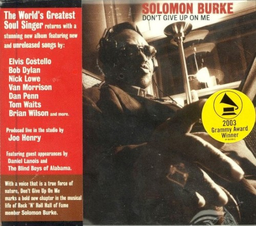 Solomon Burke — Don’t Give Up On Me cover