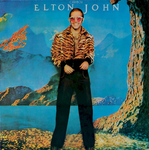 Elton John — Caribou cover
