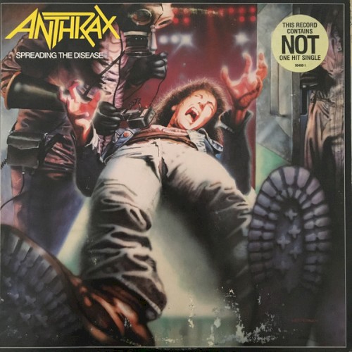 Anthrax — Spreading the Disease cover
