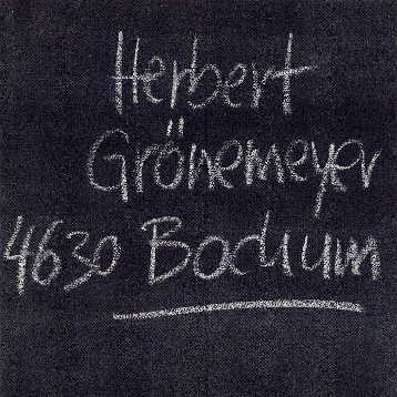 Herbert Grönemeyer — 4630 Bochum cover