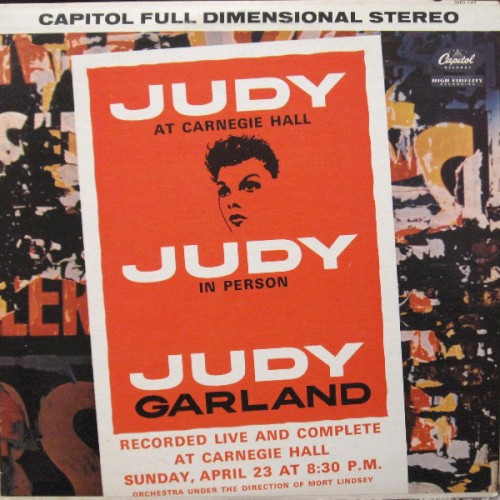 Judy Garland — Judy at Carnegie Hall cover