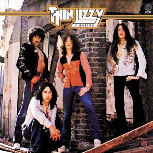 Thin Lizzy — Fighting cover