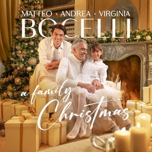 Andrea Bocelli, Matteo Bocelli & Virginia Bocelli — A Family Christmas cover