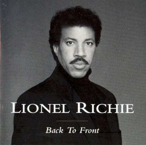 Lionel Richie — Back to Front cover
