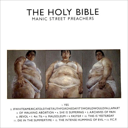 Manic Street Preachers — The Holy Bible cover