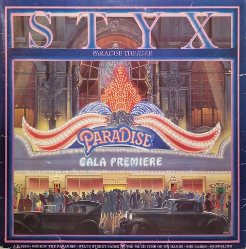 Styx — Paradise Theatre cover
