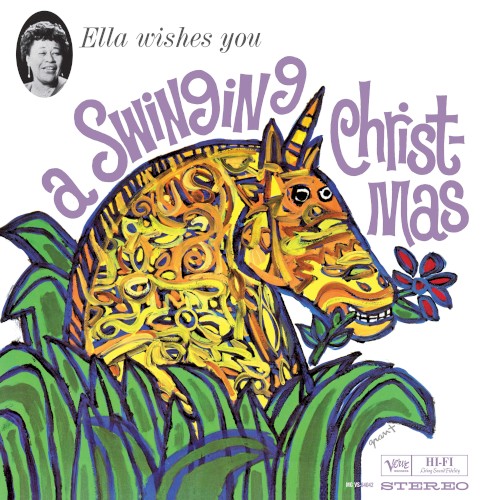 Ella Fitzgerald — Ella Wishes You a Swinging Christmas cover