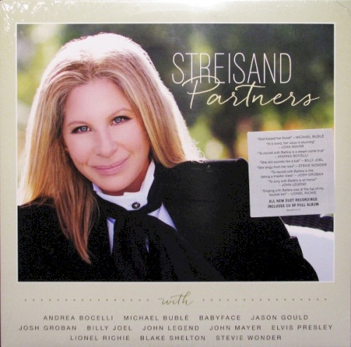 Barbra Streisand — Partners cover