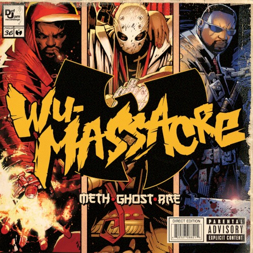 Meth, Ghost & Rae — Wu-Massacre cover