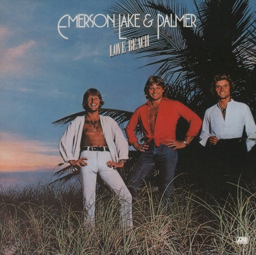 Emerson, Lake & Palmer — Love Beach cover