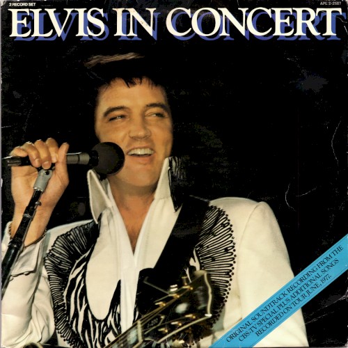 Elvis Presley — Elvis in Concert cover
