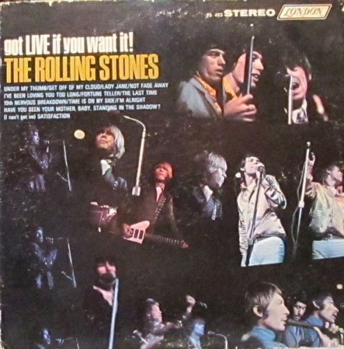 The Rolling Stones — Got Live If You Want It! cover