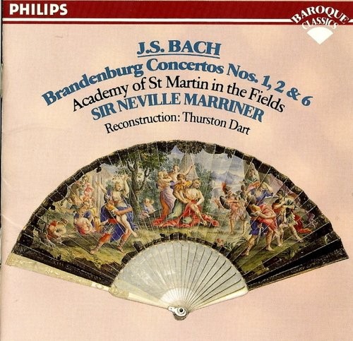 Johann Sebastian Bach — Brandenburg Concertos cover