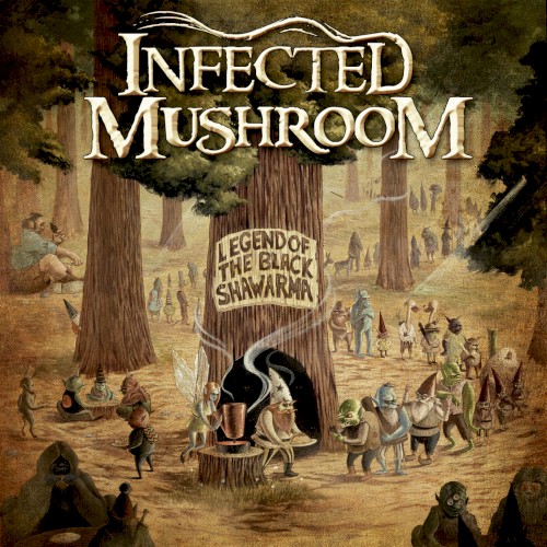 Infected Mushroom — Legend of the Black Shawarma cover