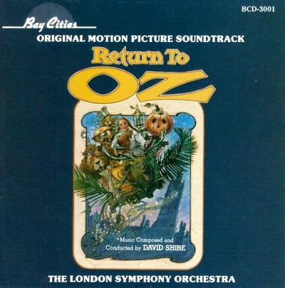 David Shire — Return to Oz cover