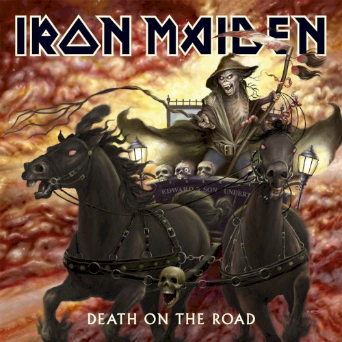 Iron Maiden — Death on the Road cover