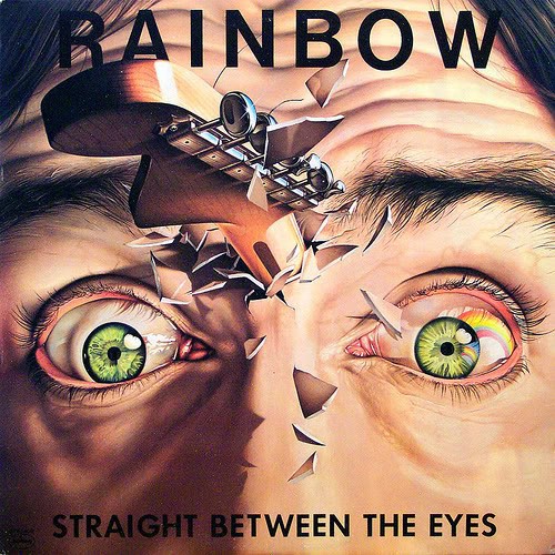 Rainbow — Straight Between the Eyes cover