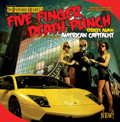 Five Finger Death Punch — American Capitalist cover