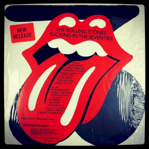 The Rolling Stones — Sucking in the Seventies cover