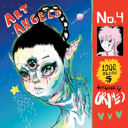 Grimes — Art Angels cover