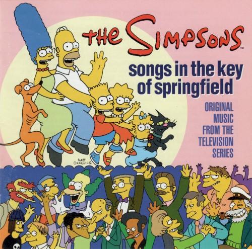 The Simpsons — Songs in the Key of Springfield cover