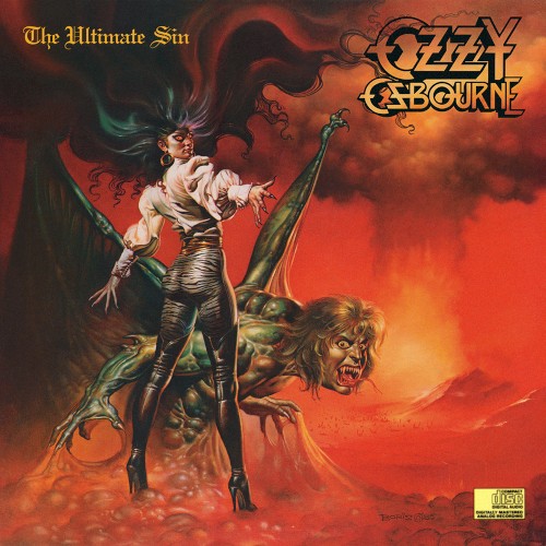 Ozzy Osbourne — The Ultimate Sin cover