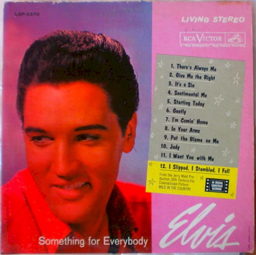 Elvis Presley — Something for Everybody cover