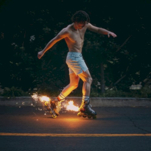 Benson Boone — Fireworks & Rollerblades cover