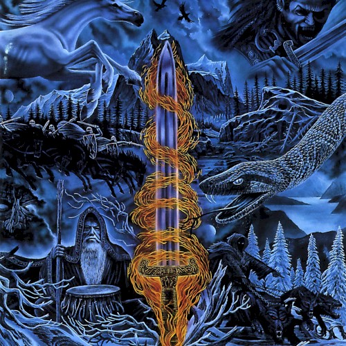 Bathory — Blood on Ice cover