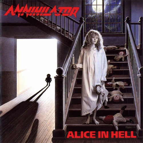 Annihilator — Alice in Hell cover