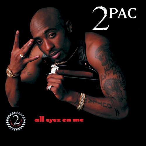2Pac — All Eyez on Me cover