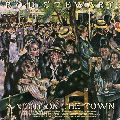 Rod Stewart — A Night on the Town cover